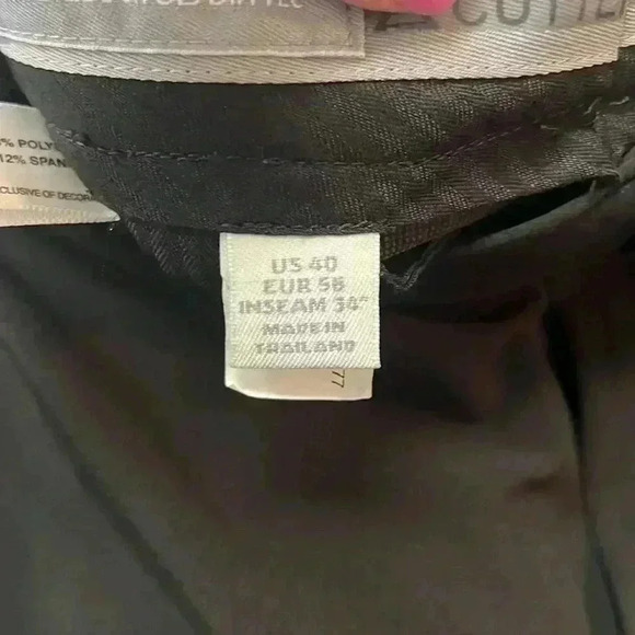 Cutter & Buck CB Drytec 50+UPF Moisture Wicking Sport Pant Size 40x34 Black - Picture 5 of 11